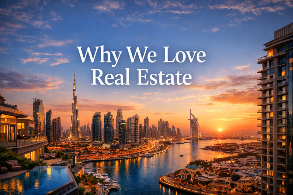 Why We Love Real Estate